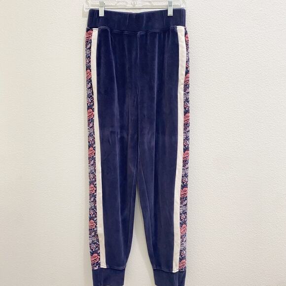 Rebecca Taylor La vie Ruffle Velour Purple Tracksuit size small - Picture 3 of 7